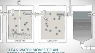 Moving Bed Biofilm Reactor MBBR video from Headworks BIO [upl. by Einhpets]