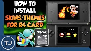 How To Install ThemesSkins For Any R4 Card DSDSi3DS [upl. by Dranyl145]