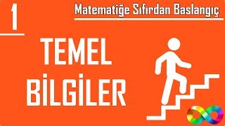 1 Temel Bilgiler Matematiğe Sıfırdan Başlangıç [upl. by Gaynor310]