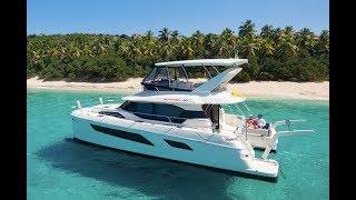 MarineMax Vacations 443 Power Catamaran  All You Need to Know [upl. by Aw]