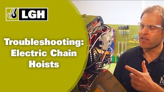 Troubleshooting an Electric Chain Hoist [upl. by Nayd10]