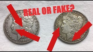 How can I tell if my Morgan Silver Dollar is real or fake [upl. by Broeker131]