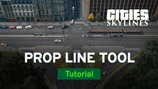 Prop Line Tool with Skibitth and Alterran  Mod Workshop  Cities Skylines [upl. by Forward]