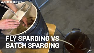 Comparing Sparge Methods Fly Sparging vs Batch Sparging [upl. by Sigismondo]