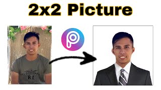 How to make 2x2 ID Picture using Picsart  Tutorial [upl. by Theona]