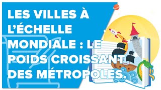 Les villes à l’échelle mondiale 12  1ère  Géographie  Mathrix [upl. by Lahcim]