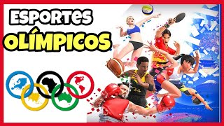 QUAIS SÃO TODOS OS ESPORTES OLÍMPICOS [upl. by Napas]