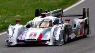 340 kmh Fly Bys  2013 Audi R18 ETron Quattro LMP1 [upl. by Bihas]