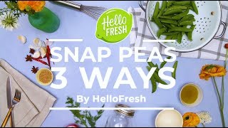 How To Cook Sugar Snap Peas 3 Ways [upl. by Schnabel700]