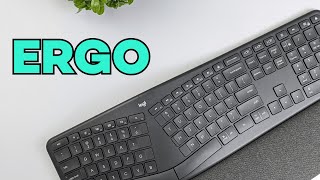 Logitech ERGO K860 Keyboard Review [upl. by Tennies]