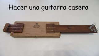 🎸 Como Hacer Una GUITARRA Casera 🎸 [upl. by Aurelia784]