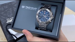 Tag Heuer Tachymeter Watch For Men Unboxing [upl. by Pryor]