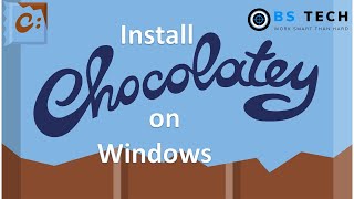 Chocolatey Installation [upl. by Goeselt]