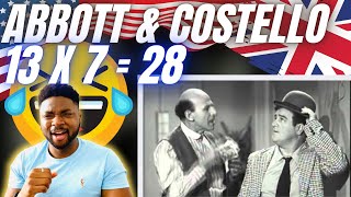 🇬🇧BRIT Reacts To ABBOTT amp COSTELLO  13 x 7  28 [upl. by Veno706]