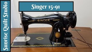 Singer 1591 [upl. by Eveneg]