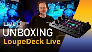 Unboxing LoupeDeck Live [upl. by Aivalf170]