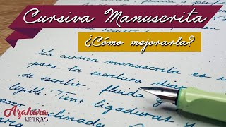 ✍️ 5 Pasos para Mejorar la Cursiva Manuscrita [upl. by Peltier]