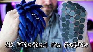 How to 3D Print on Fabric for Cosplay  How To  3D Printing on Fabric [upl. by Gavette224]