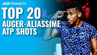 Felix AugerAliassime Top 20 ATP Shots So Far [upl. by Rovit361]