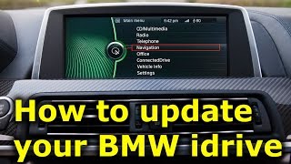 How to update BMW idrive software [upl. by Yaya]