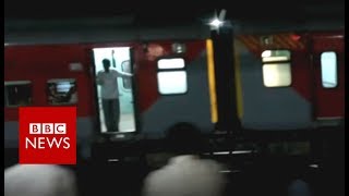 India engineless train scares passengers  BBC News [upl. by Vinita]