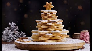 Recette sapin sablés de Noël [upl. by Mccollum274]