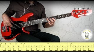 Black Sabbath  Paranoid Bass cover with tabs [upl. by Robert]