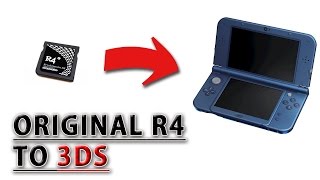 MAKING THE【ORIGINAL R4】WORK ON 3DS 114115 CFW [upl. by Ayanahs]