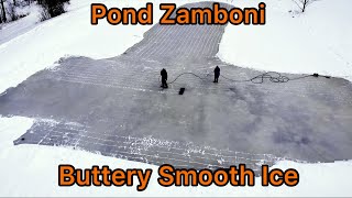 The BEST DIY Pond Zamboni [upl. by Hogg252]