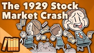 The 1929 Stock Market Crash  Black Thursday  Extra History [upl. by Drarehs]