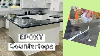 EPOXY Countertops  Complete Build and Pour [upl. by Huckaby609]