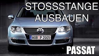 Vw Passat B6 Stoßstange ausbauenHow to remove bumper [upl. by Galatia]