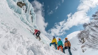 Eisklettern für Anfänger auf der SilvettaBielerhöhe  Montafon  Vorarlberg [upl. by Peugia]