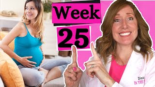 25 Weeks Pregnant and What to Expect  25 Weeks Pregnant in Months Plus 25 week ultrasound [upl. by Telimay24]