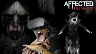 I THINK IM DONE WITH VR HORROR GAMES  Affected The Manor Oculus Rift REACTION [upl. by Ploss]