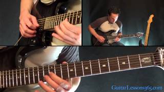 How to play Knockin On Heavens Door Pt2  Guns N Roses  The Solos [upl. by Affay]