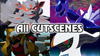 Pokémon Legends Arceus  All Cutscenes HQ [upl. by Barny]