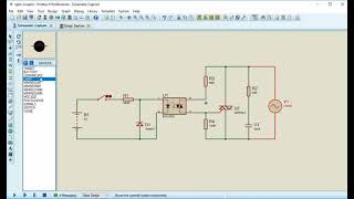 OptoTriac Working Simulation with Proteus [upl. by Ethelda]