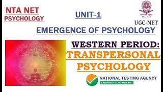 TRANSPERSONAL PSYCHOLOGY EMERGENCE OF PSYCHOLOGY [upl. by Prent]