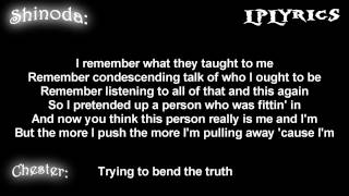 Linkin Park  Lying From You Lyrics on sreen HD [upl. by Yajeet]