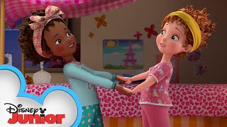 Sleepover Party  Fancy Nancy  disneyjr [upl. by Epner437]