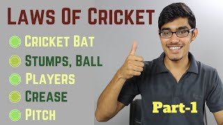 What are the Official Rules of Cricket Law1 to Law12 EXPLAINED  SportShala  Hindi [upl. by Lalittah67]