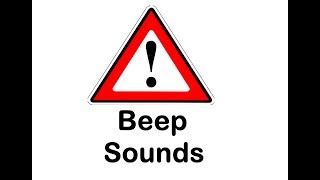 Warning Beep Sound Effects All Sounds [upl. by Saundra]