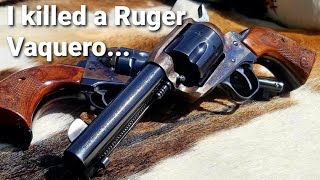 I killed a Ruger Vaquero [upl. by Adnih]