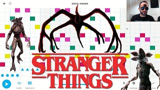 STRANGER THINGS on Chrome Music Lab [upl. by Surovy]