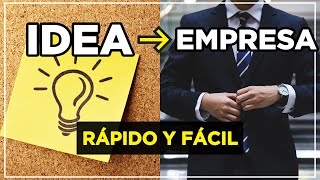 5 Pasos para Pasar de Idea de Negocio a Empresa Exitosa [upl. by Linson]