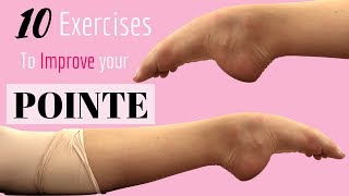 How To Improve Your Pointe  Exercises to improve your pointe [upl. by Anirtak619]