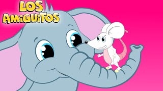 El Elefante y El Raton cancion infantil  Los Amiguitos Canciones Infantiles [upl. by Orual408]