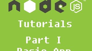 Create your first web application using Nodejs Part I [upl. by Varipapa]