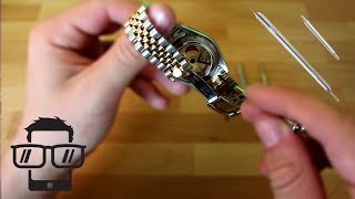 Uhrenarmband wechseln German Tutorial [upl. by Adur]